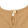 Baby & toddler dress with angel wings in pima cotton - Mostaza - Lima Collection | UAUA Collections