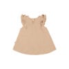 Baby dress with angel wings in pima cotton - Rosado - Lima Collection | UAUA Collections