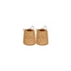 Baby & toddler booties in pima cotton - Mostaza - Lima Collection | UAUA Collections