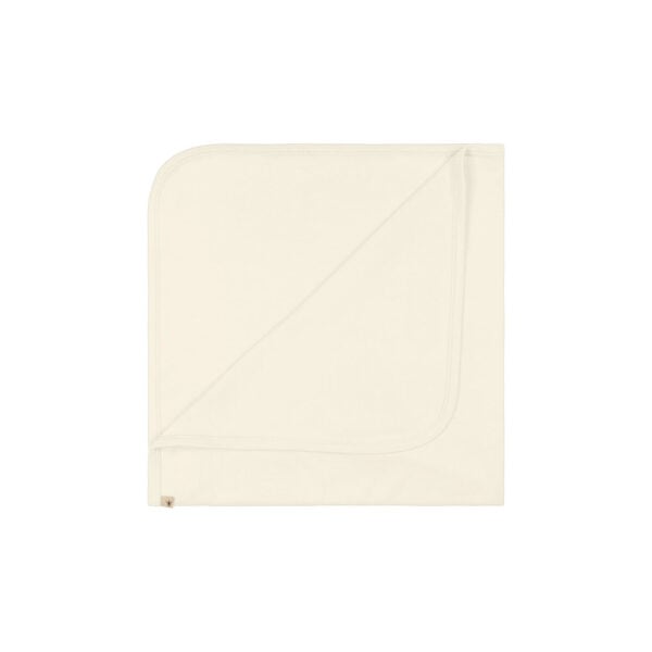 Baby blanket in pima cotton - Crema - Lima Collection | UAUA Collections
