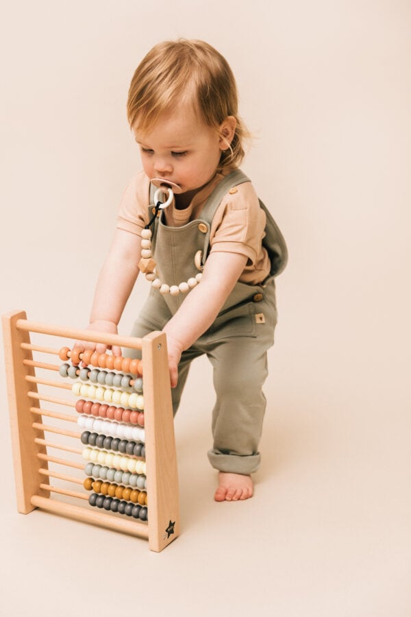 Long toddler overall in pima cotton | UAUA Collections