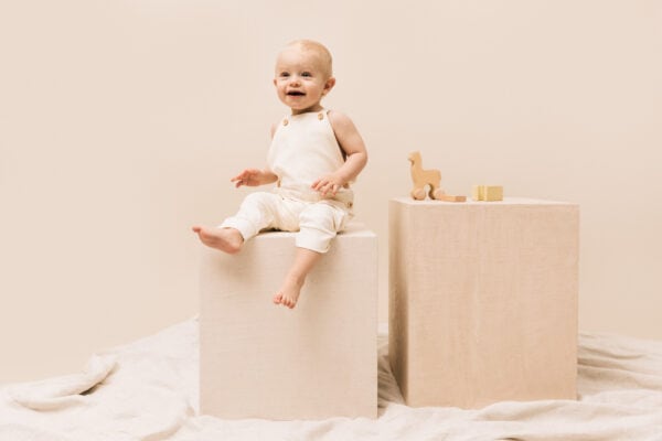 Baby jumpsuit in pima cotton | UAUA Collections