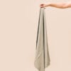 Baby blanket neutral in pima cotton | UAUA Collections