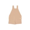 Baby basic overall short in pima cotton - Rosado - Lima Collection | UAUA Collections