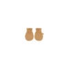 Baby mittens in pima cotton - Mostaza - Lima Collection | UAUA Collections