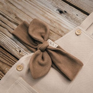 Chocolate hair ribbon | UAUA Collections