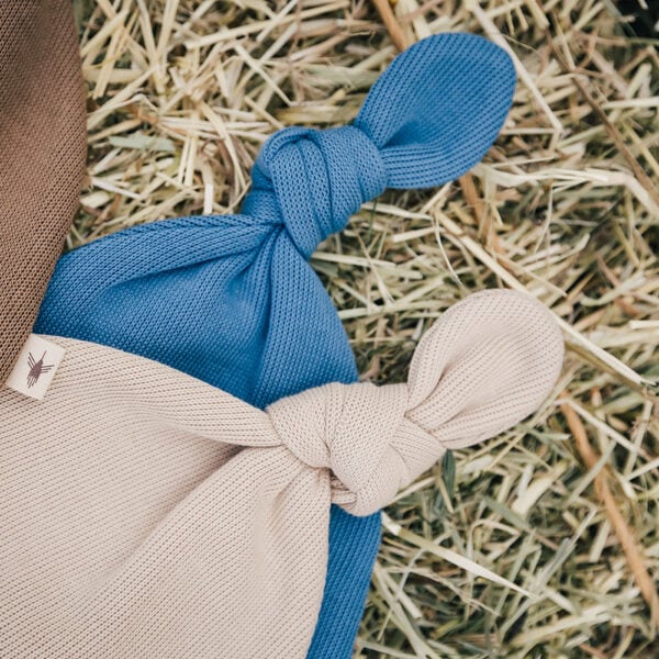 Baby knotted hat in pima cotton | UAUA Collections