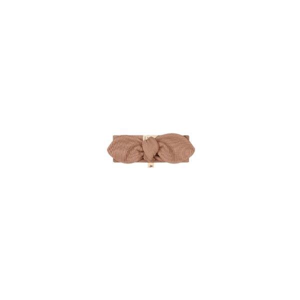 Hair ribbon in pima cotton - biscotti - Puno Collection | UAUA Collections